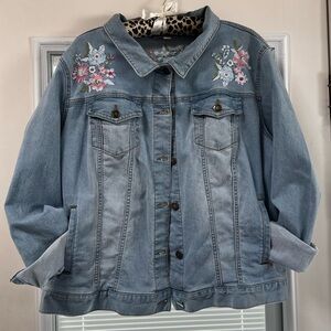 Darling Woman Within Embroidered Dean Jacket
